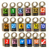 Porte-clé "Indice de ligne 2009"